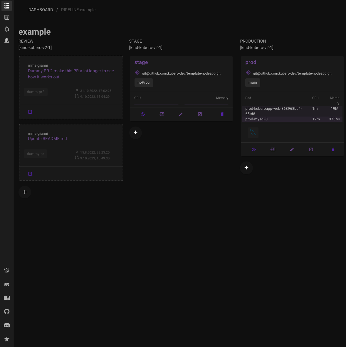 pipeline dark mode